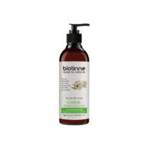 Biotinne Garlic & Hemp Seed Oil Hair Conditioner for All Hair Types 300ml