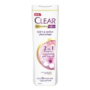 Clear Anti Dandruff Soft & Shiny Hair Shampoo Women 400ml