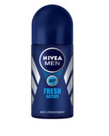 Nivea Deodorant Roll On 50 ml Fresh Active for Men | All-Day Freshness