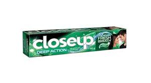 Close UP Toothpastes Deep action 50 ml green