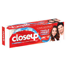 Close UP Toothpastes Triple Fresh Formula 25 ml Red