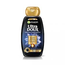 Garnier Hair Shampoo ultra doux 400 ml black charcoal&nigell seed oil