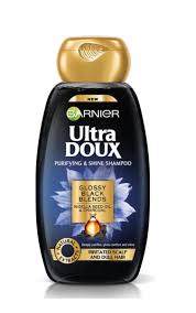 Garnier Hair Shampoo ultra doux 600 ml black charcoal&nigell seed oil