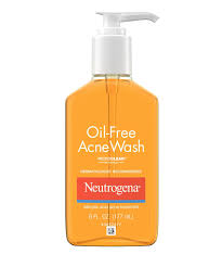 Neutrogena acne wash 200ml oil free PUMP