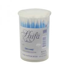 Shifa Cotton Buds 100 pack Round (Thiland)