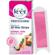 Veet Hair Removal Wax Strips body 20 pack normal skin